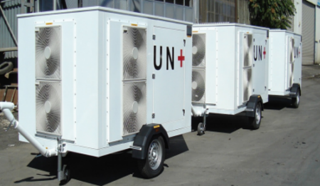 mobil hastane iklimlendirmesi