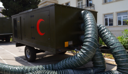 mobil hastane iklimlendirmesi kizilay